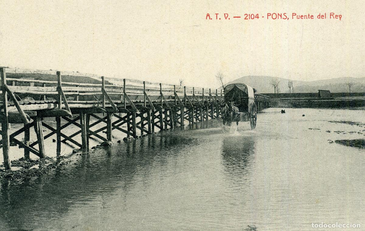 Postales: PONS - PUENTE DEL REY - Foto 1