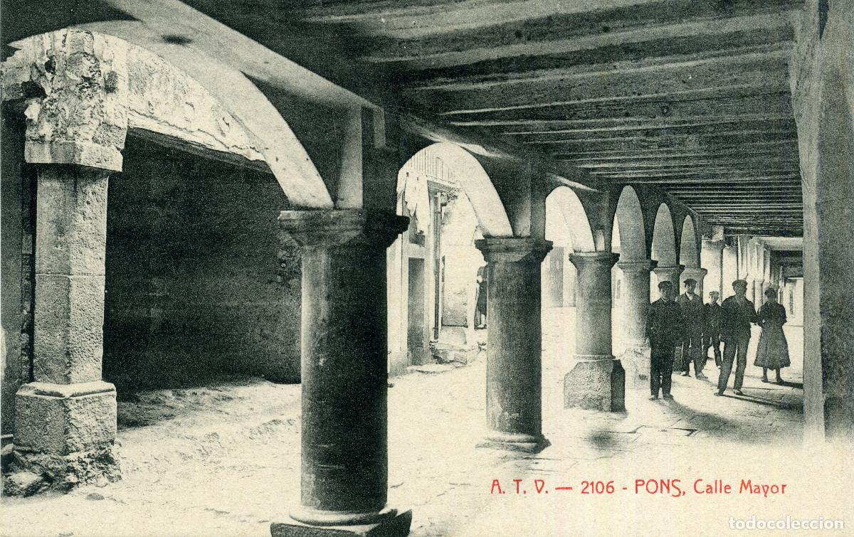 Postales: PONS - CALLE MAYOR - Foto 1
