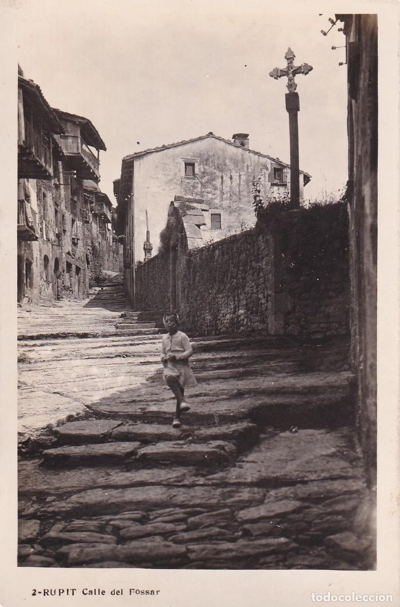 Postales: RUPIT - CARRER DEL FOSSAR - Foto 1