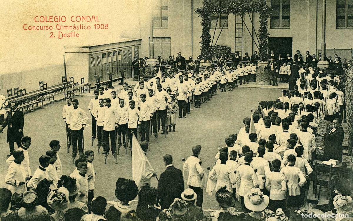 Postales: BARCELONA - COLEGIO CONDAL - Foto 1