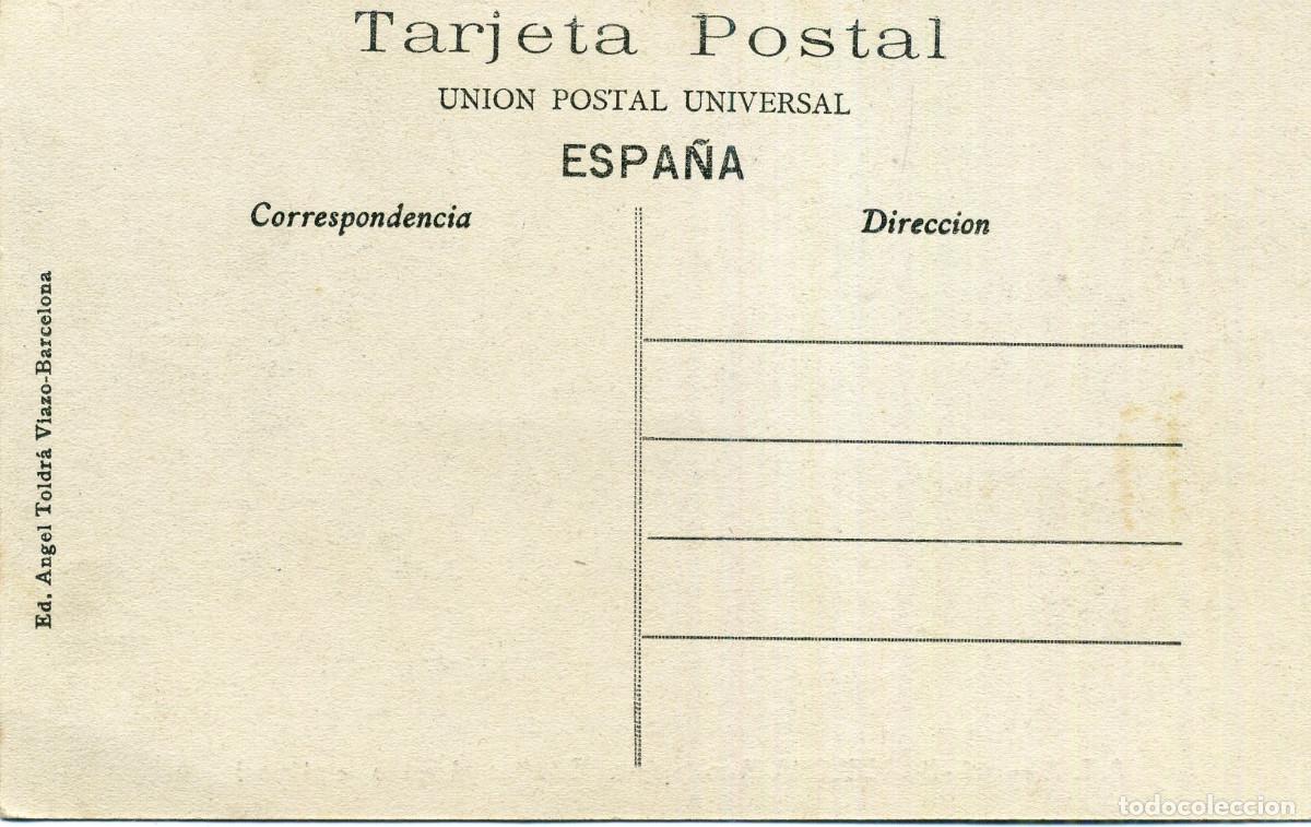 Postales: BARCELONA - RAMBLA DE LOS ESTUDIOS - Foto 2