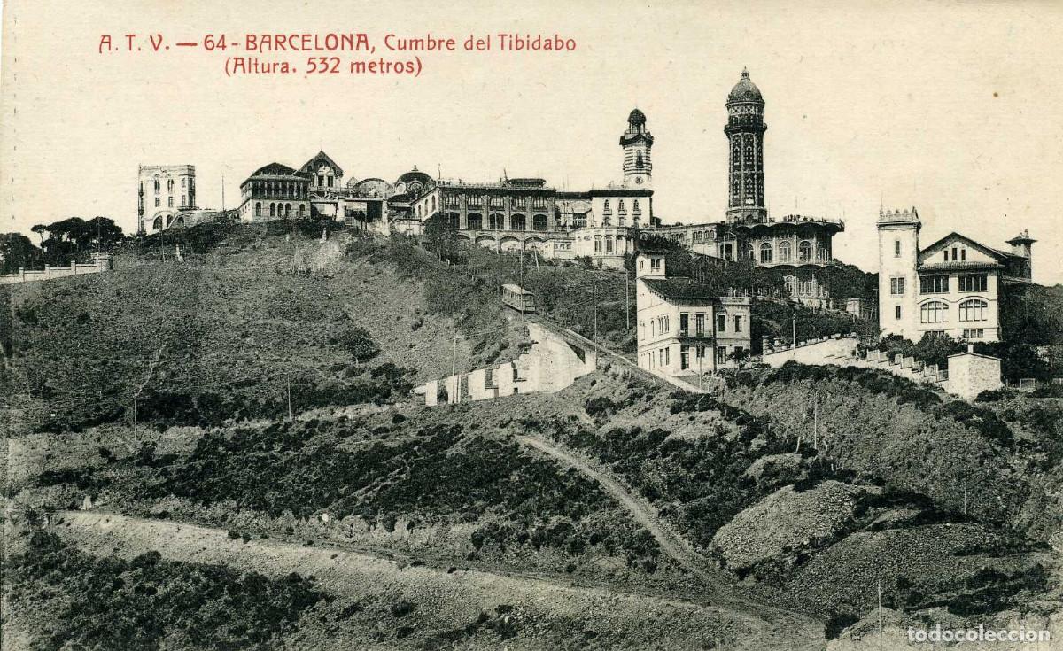 Postales: BARCELONA - CUMBRE DEL TIBIDABO - Foto 1