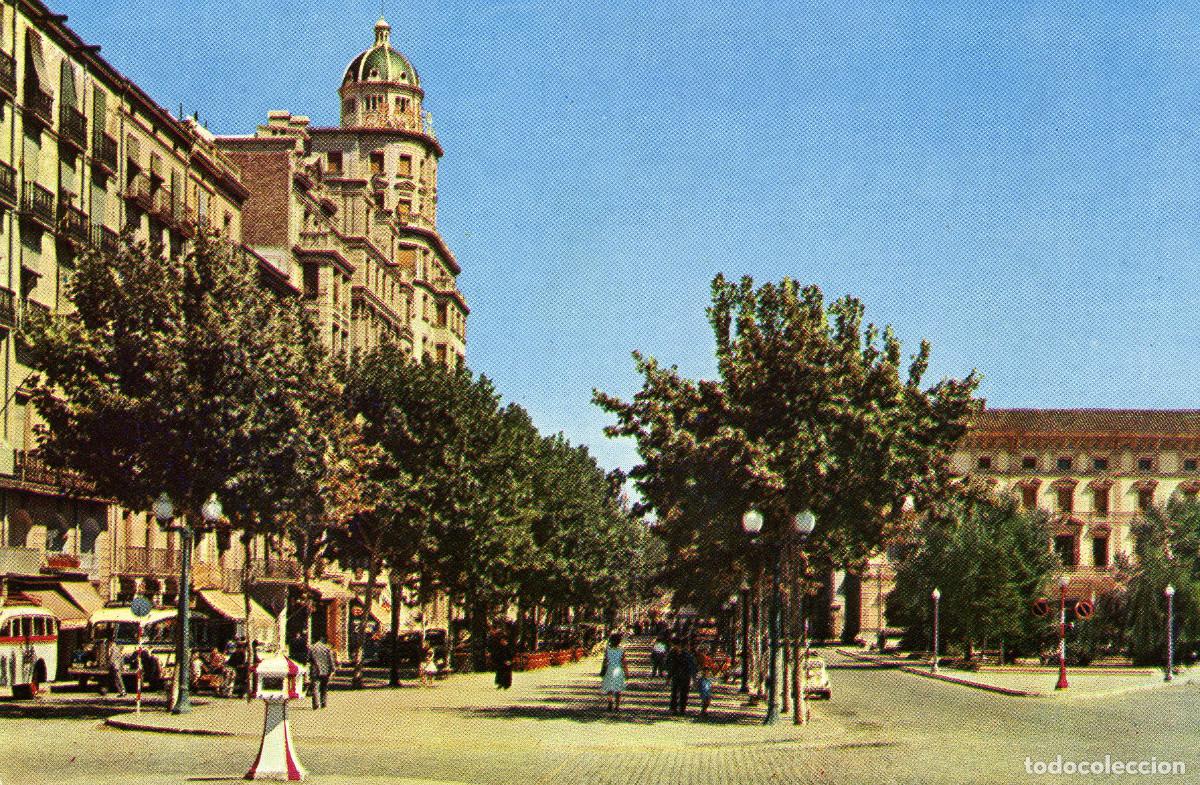 Postales: LERIDA - AVENIDA DEL CAUDILLO - Foto 1
