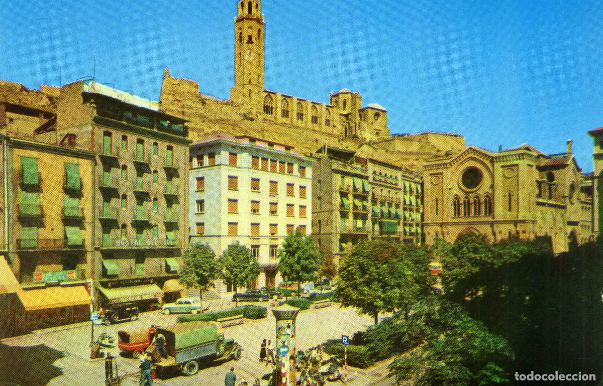 Postales: LERIDA - PLAZA DE ESPA&Ntilde;A - Foto 1