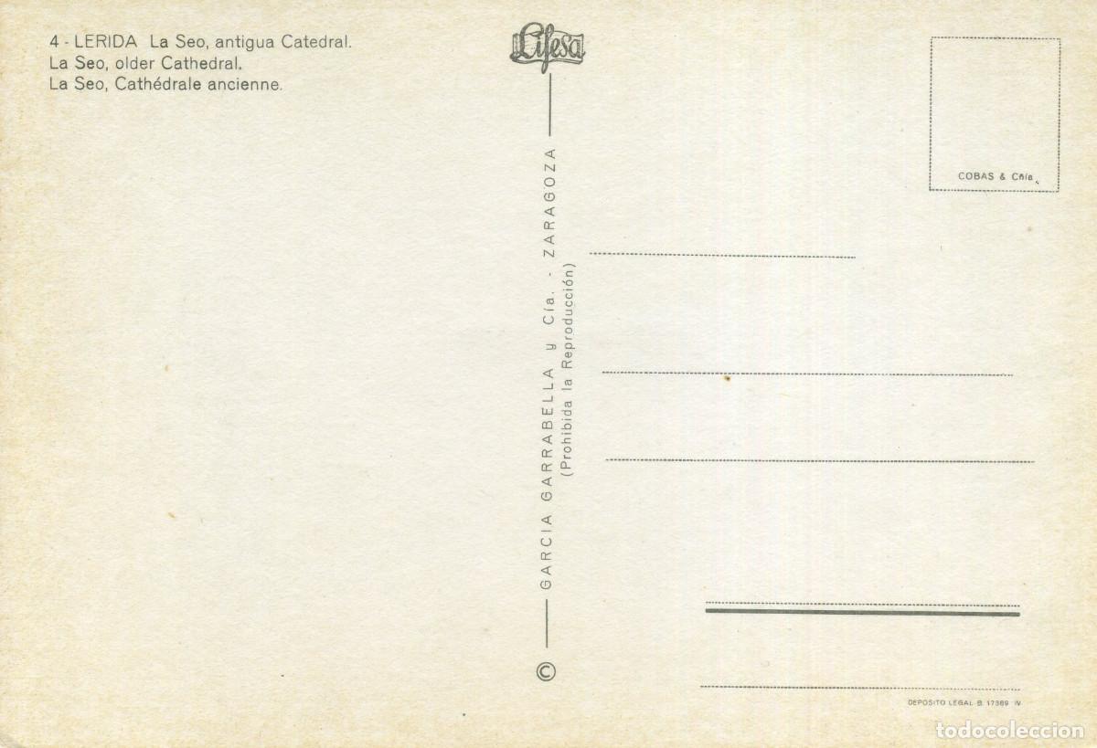 Postales: LERIDA - LA SEO ANTIGUA - Foto 2