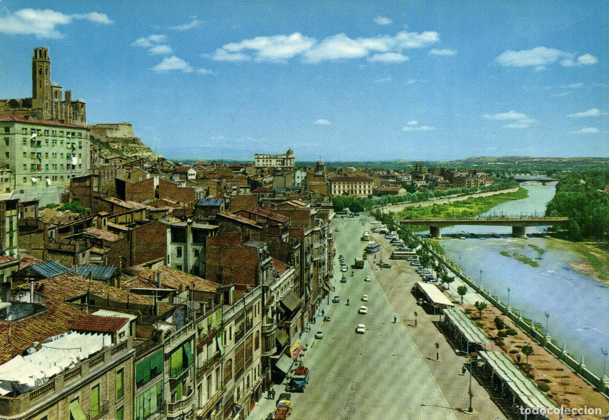 Postales: LERIDA - AVDA DE BLONDEL - Foto 1
