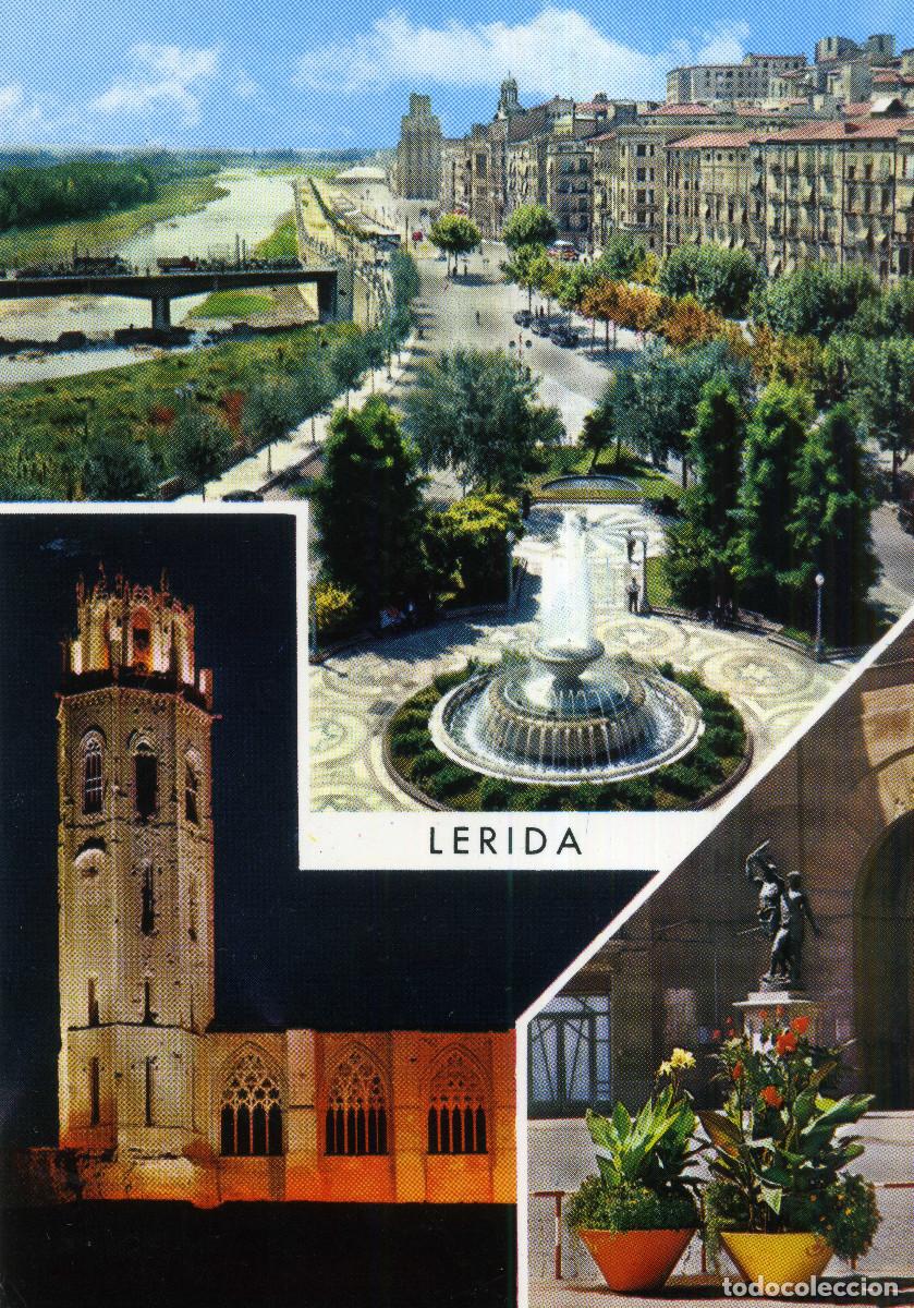 Postales: LERIDA - BELLEZAS DE LA CIUDAD - Foto 1