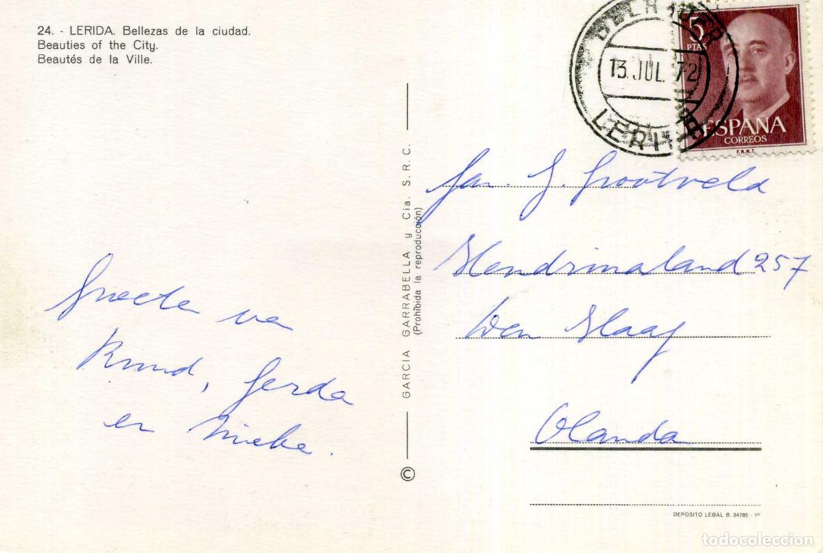 Postales: LERIDA - BELLEZAS DE LA CIUDAD - Foto 2
