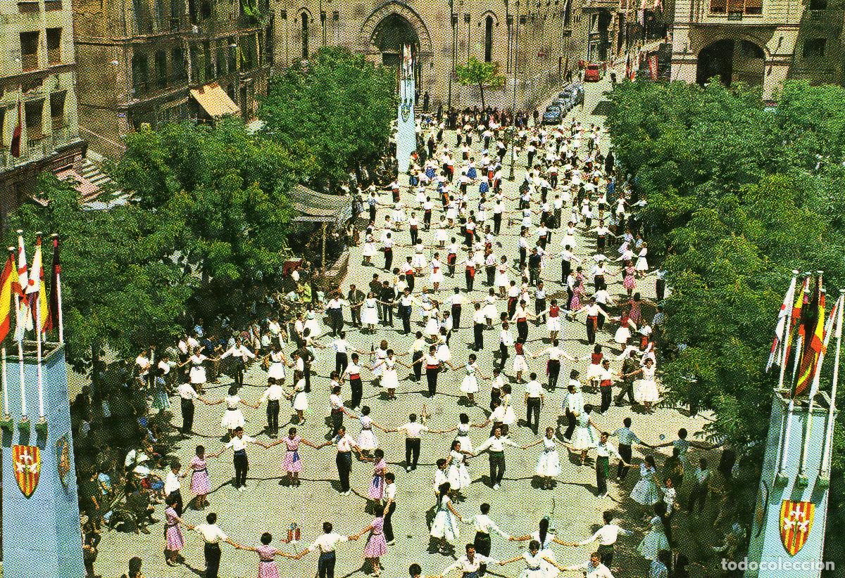 Postales: LERIDA - PLAZA DE ESPA&Ntilde;A - Foto 1