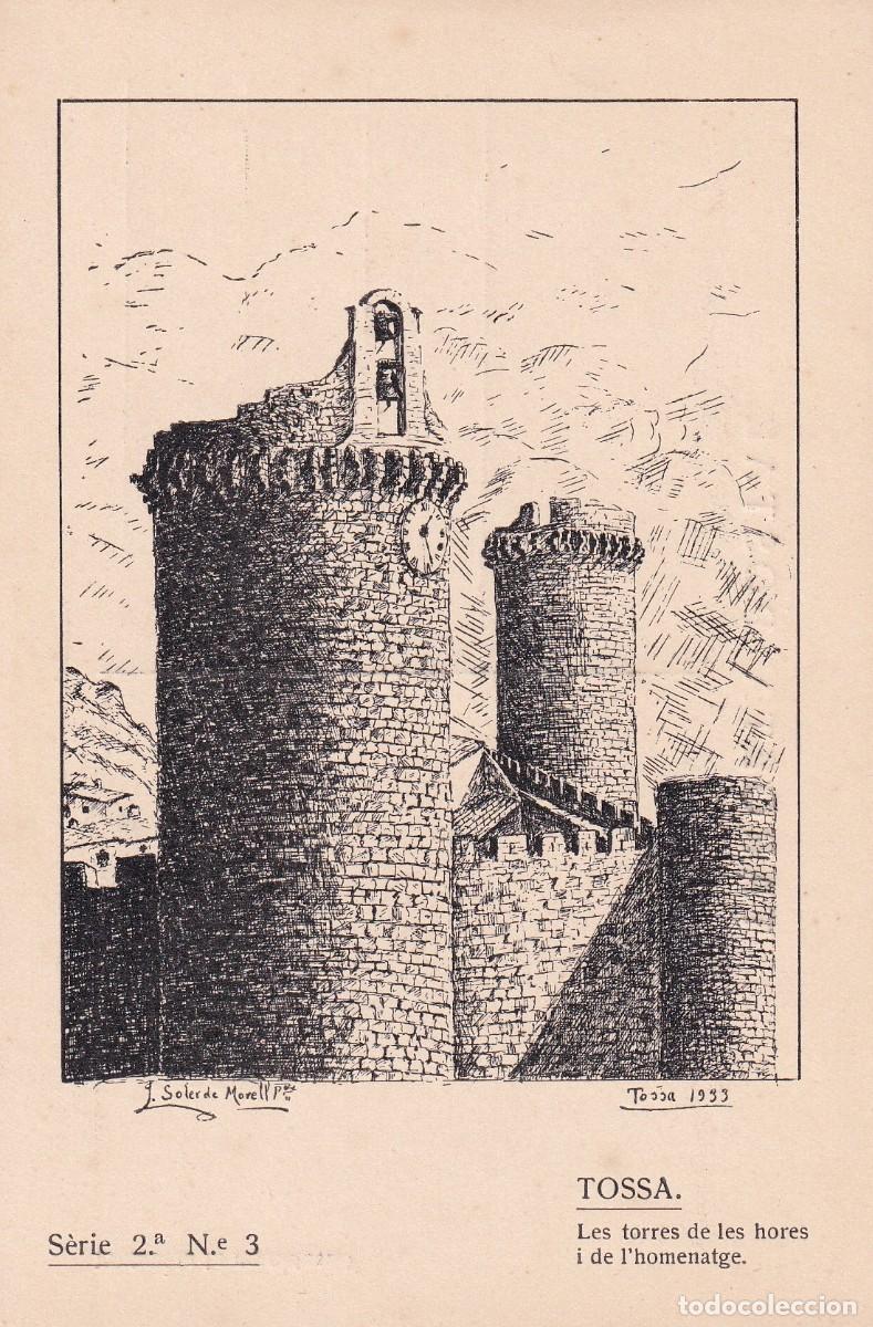 Postales: TOSSA DE MAR - TORRES - Foto 1