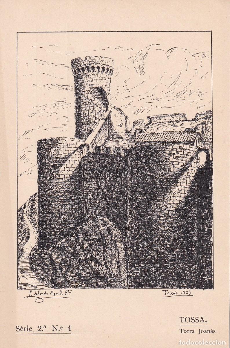 Postales: TOSSA DE MAR - TORRE DE JOAN&Aacute;S - Foto 1