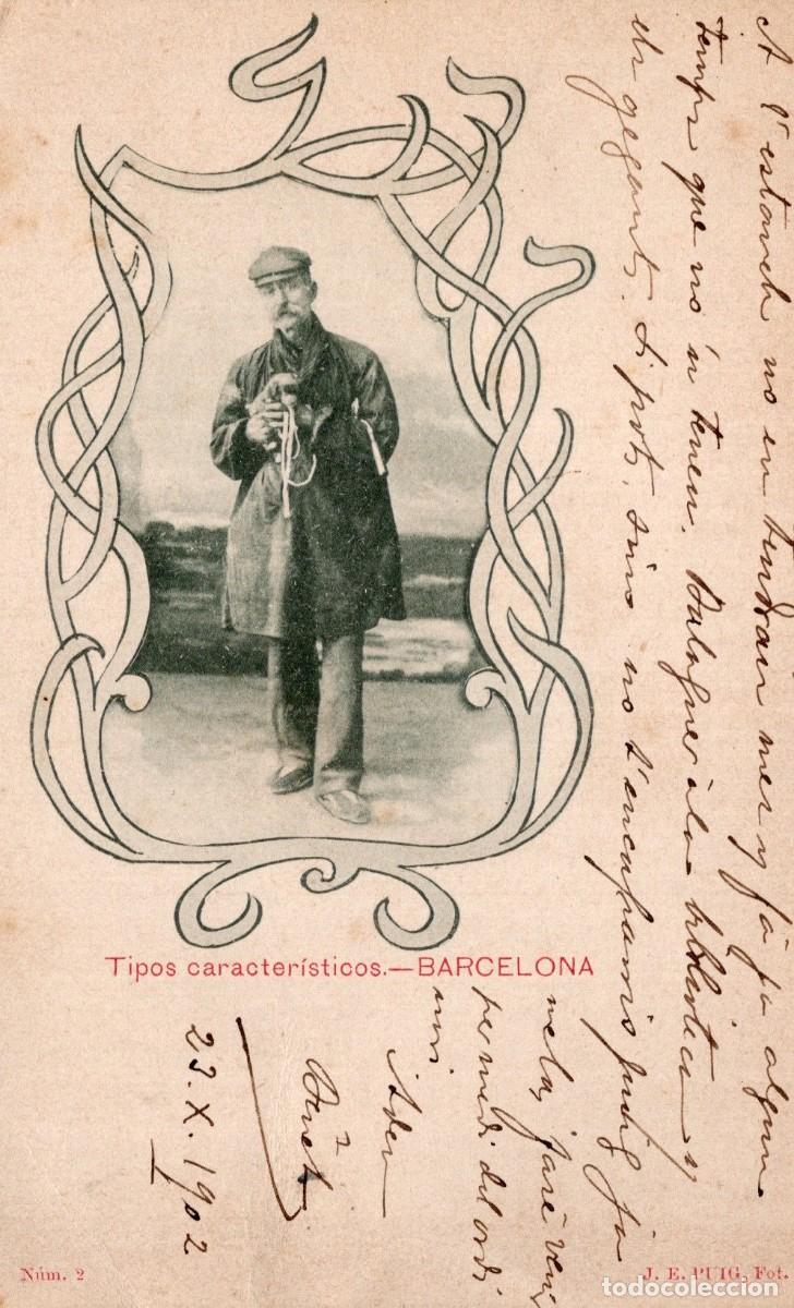 Postales: BARCELONA. TIPOS CARACTER&Iacute;STICOS - Foto 1