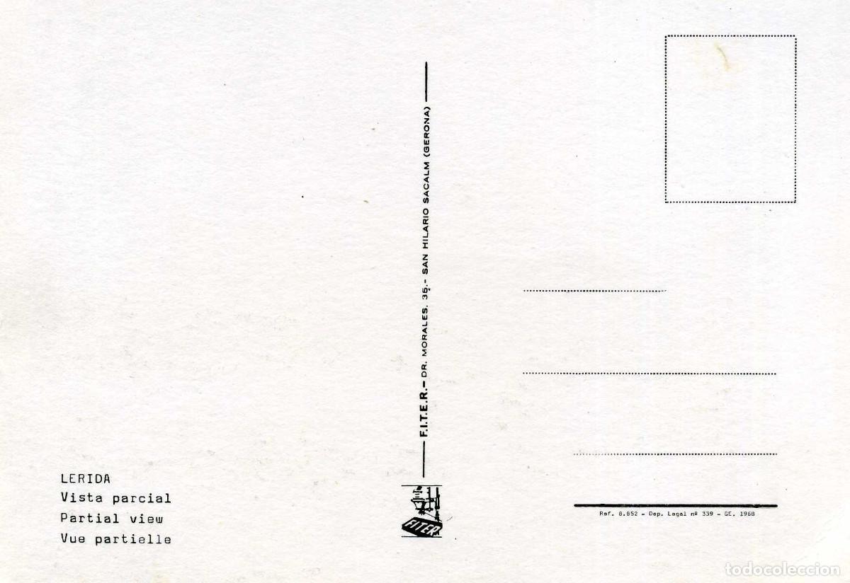 Postales: LERIDA - VISTA PARCIAL - Foto 2