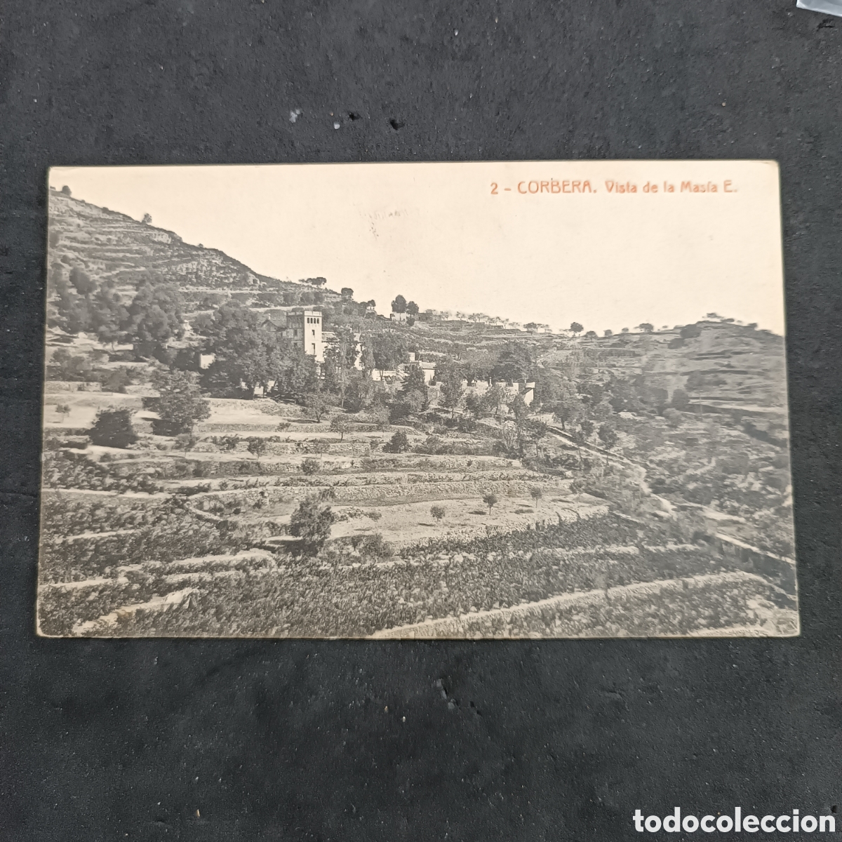Postales: Postal corbera vista de la mas&iacute;a E - Foto 1