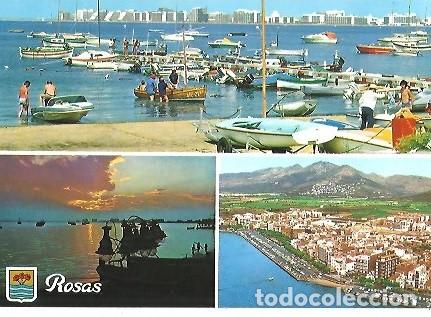 Cartoline: POSTAL A COLOR N&ordm; GE 3239 COSTA BRAVA ROSAS VARIOS ASPECTOS