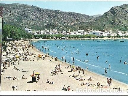Cartoline: POSTAL A COLOR SERIE 11 N&ordm; 6 COSTA BRAVA ROSAS VISTA PARCIAL DE LA PLAYA KOLOR ZERKOWITZ