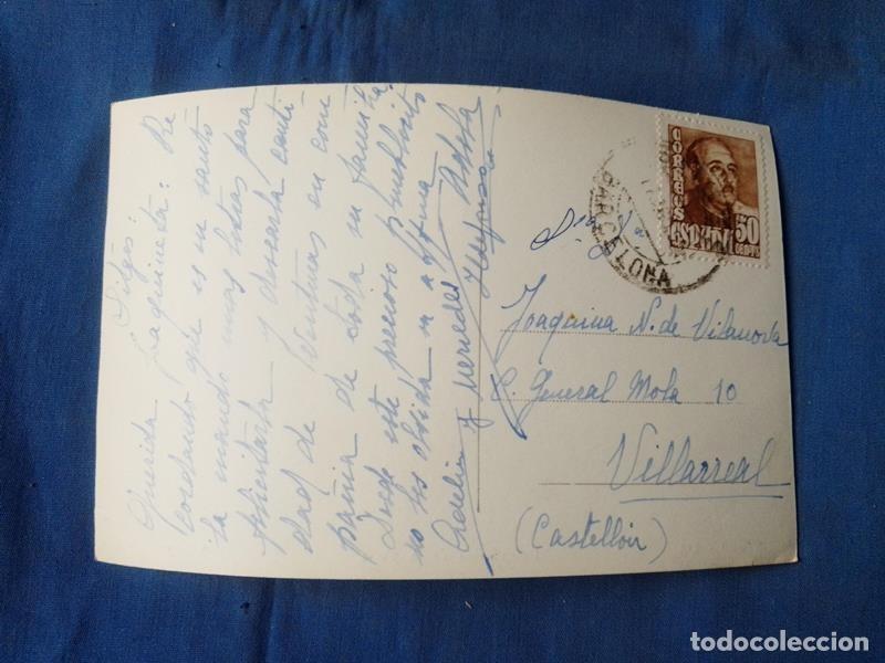 Postales: postal 113 Sitges escrita con sello - Foto 2