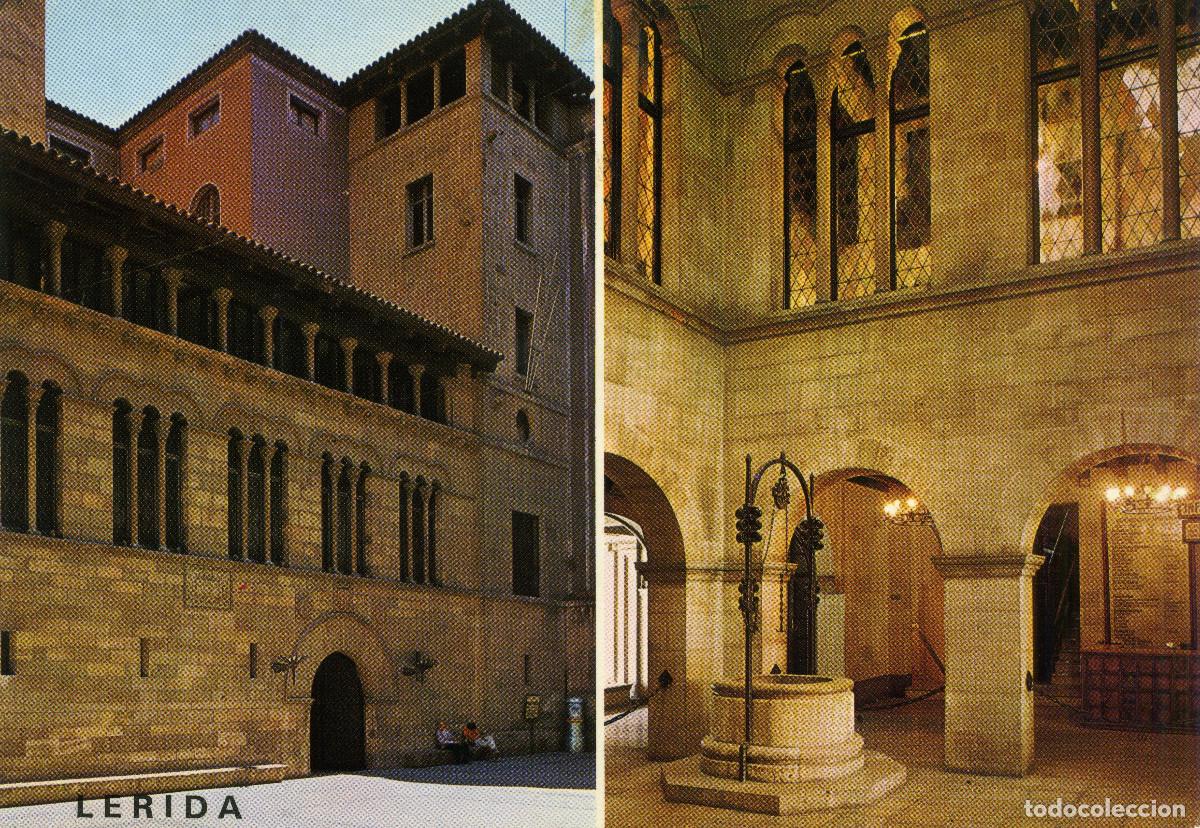 Postales: LERIDA - PALACIO DE LA PAHER&Iacute;A - Foto 1