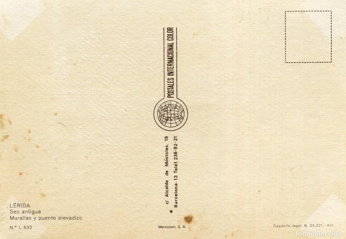 Postales: LERIDA - SEO ANTIGA - Foto 2