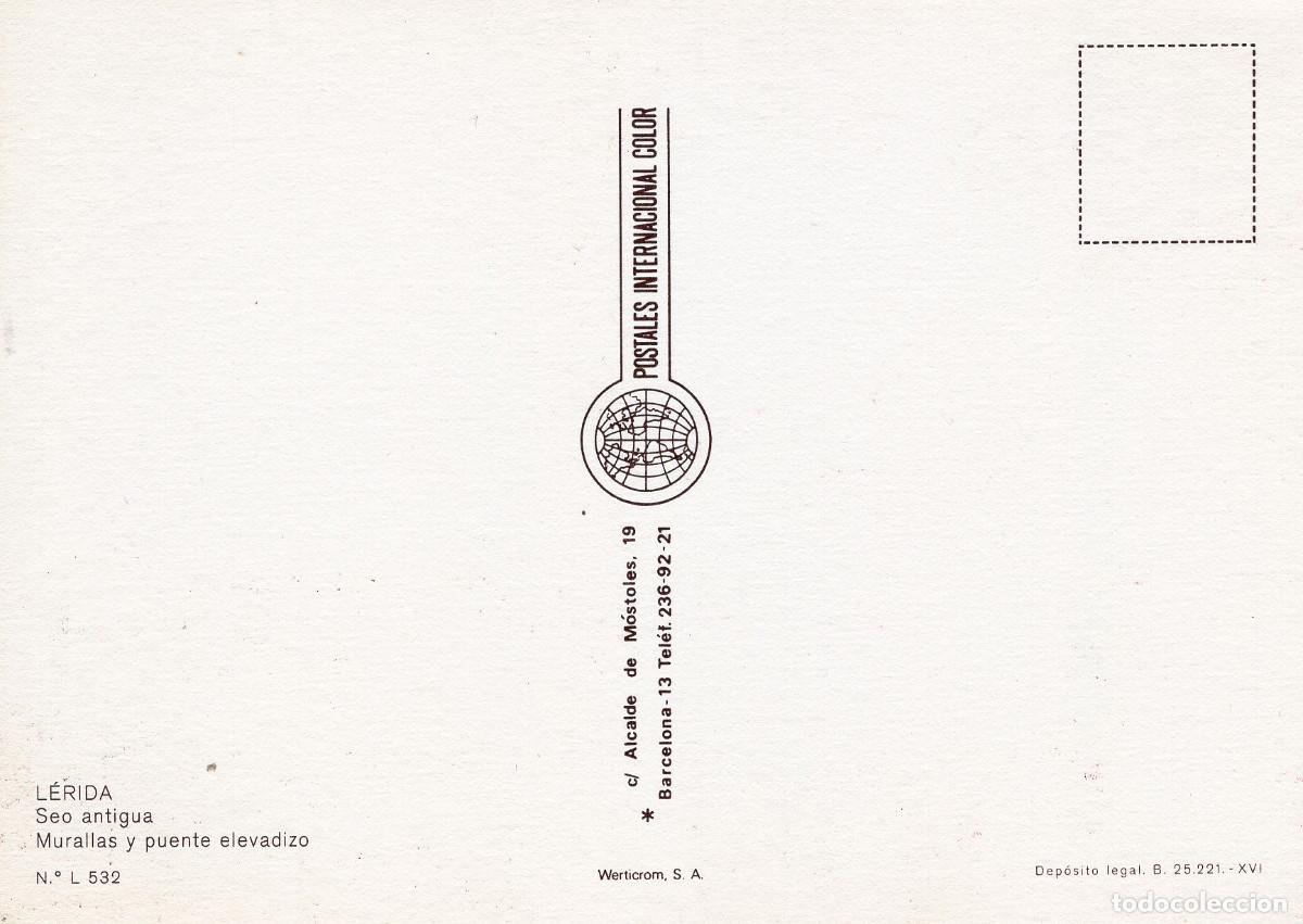 Postales: LERIDA - SEO ANTIGA - Foto 2