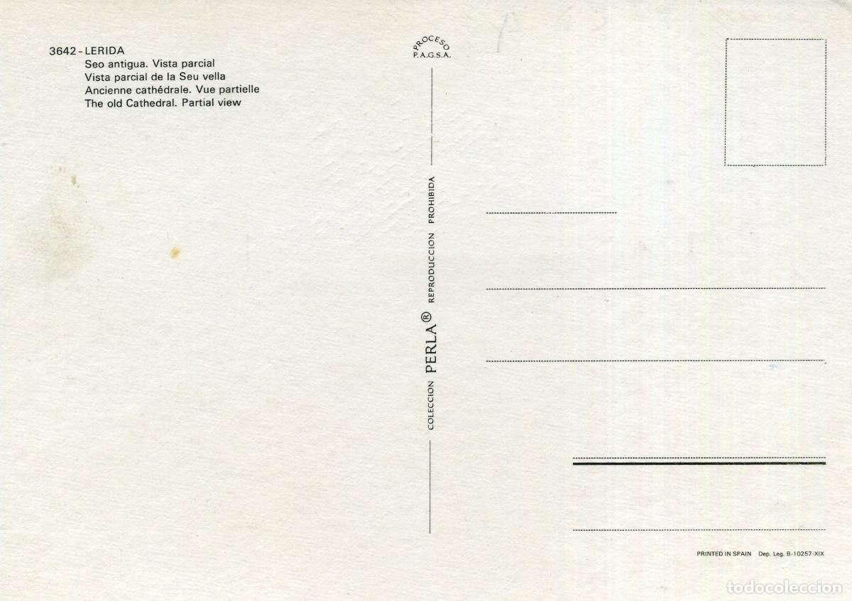 Postales: LERIDA - SEO ANTIGA - Foto 2