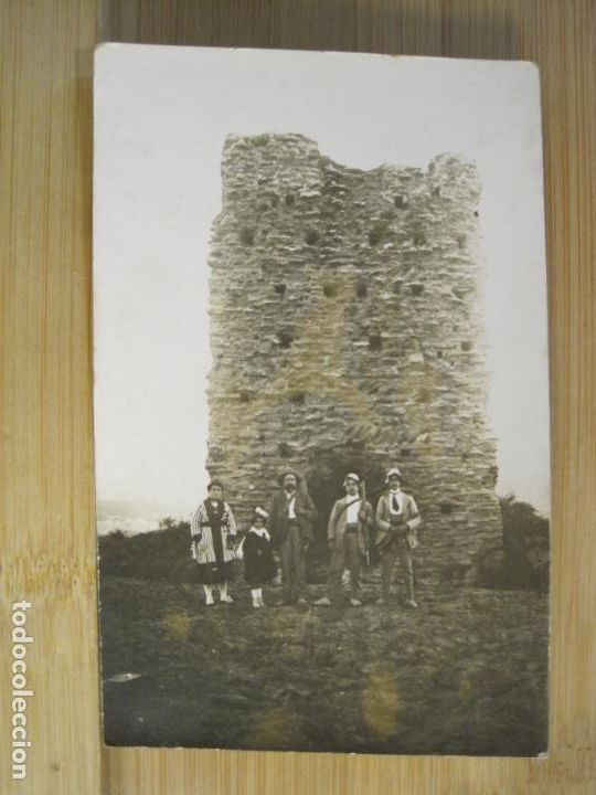Cartoline: LUGAR SIN IDENTIFICAR-TORRE-FOTOGRAFICA-POSTAL ANTIGUA-(102.611)