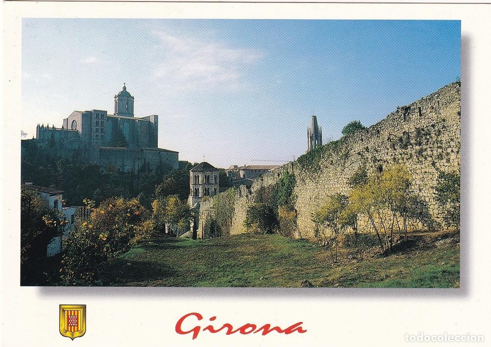 Postales: Girona - Catedral i muralles - Foto 1