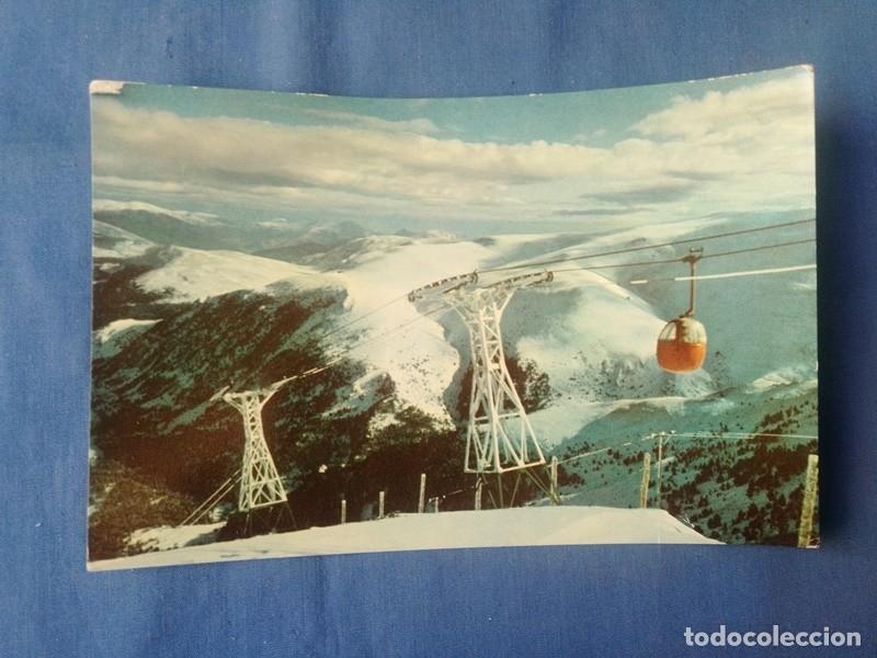 Postais: postal Telecabina al Puig d'Alp Supermolina NO circulada