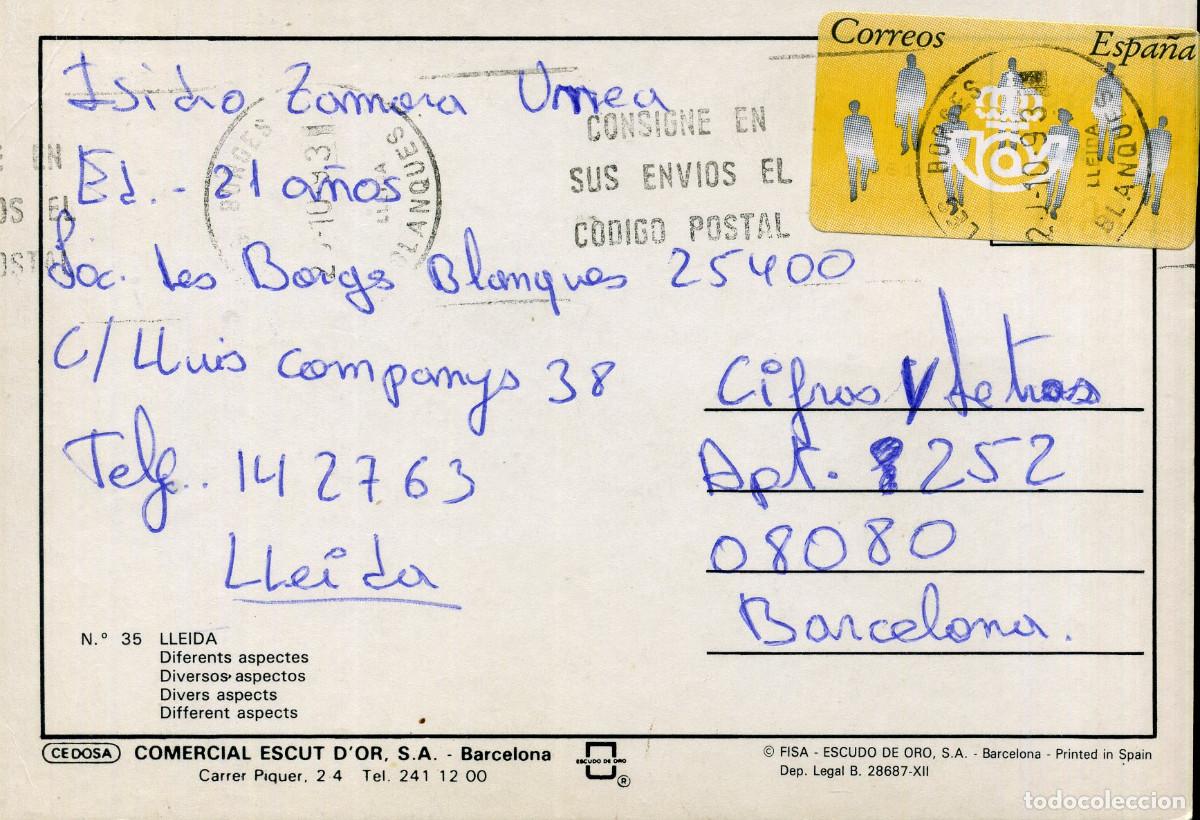 Postales: LERIDA - DIVERSOS ASPECTOS - Foto 2