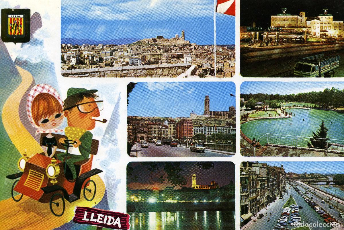 Postales: LERIDA - DIVERSOS ASPECTOS - Foto 1