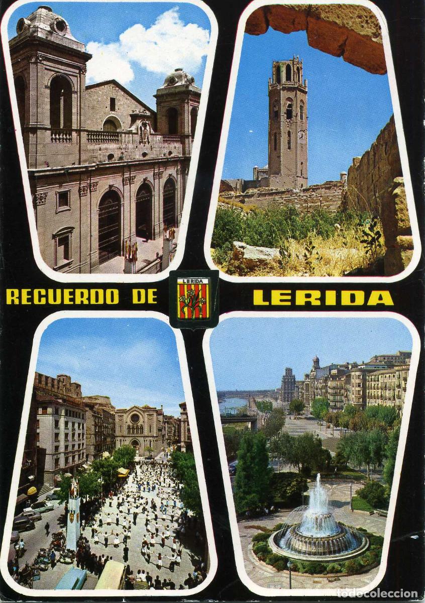 Postales: RECUERDO DE LERIDA - CATEDRAL NUEVA - Foto 1