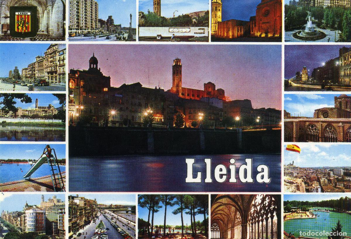 Postales: LLEIDA - DIFERENTS ASPECTES - Foto 1