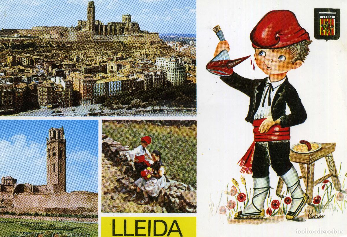 Postales: LLEIDA - DIFERENTS ASPECTES - Foto 1