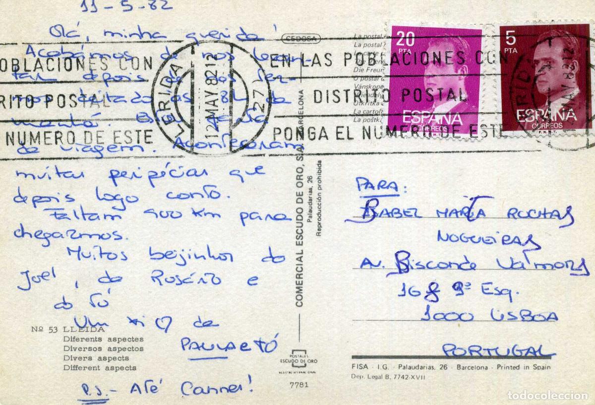 Postales: LLEIDA - DIFERENTS ASPECTES - Foto 2