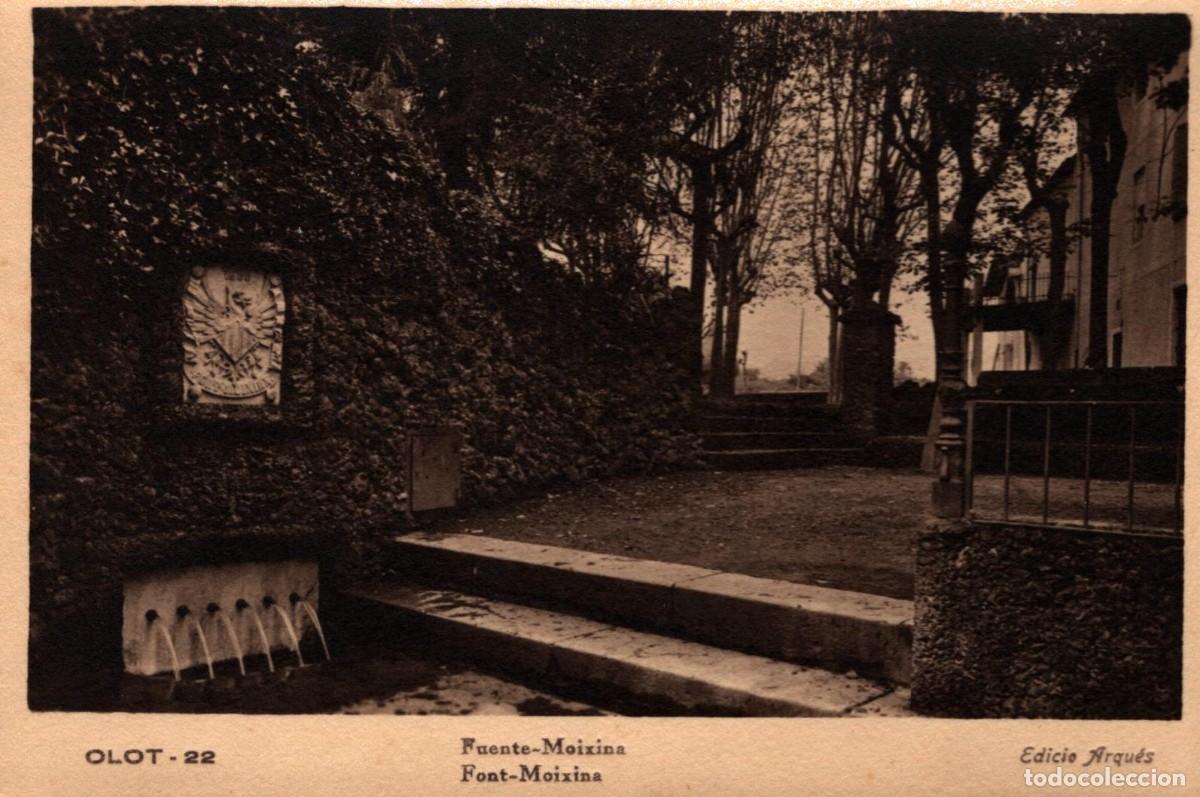 Postales: Olot fuente moixina ed. Arqu&eacute;s - Foto 1