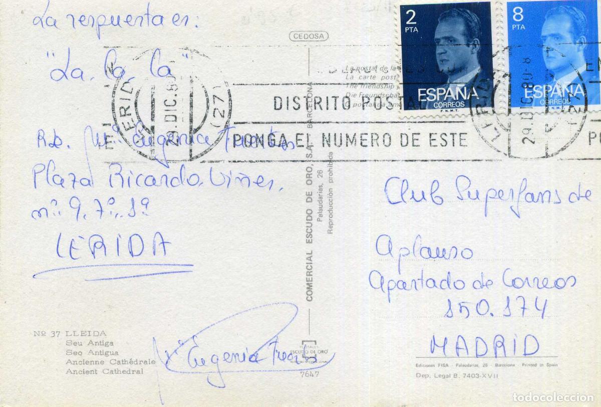 Postales: LLEIDA - SEO ANTIGA - Foto 2
