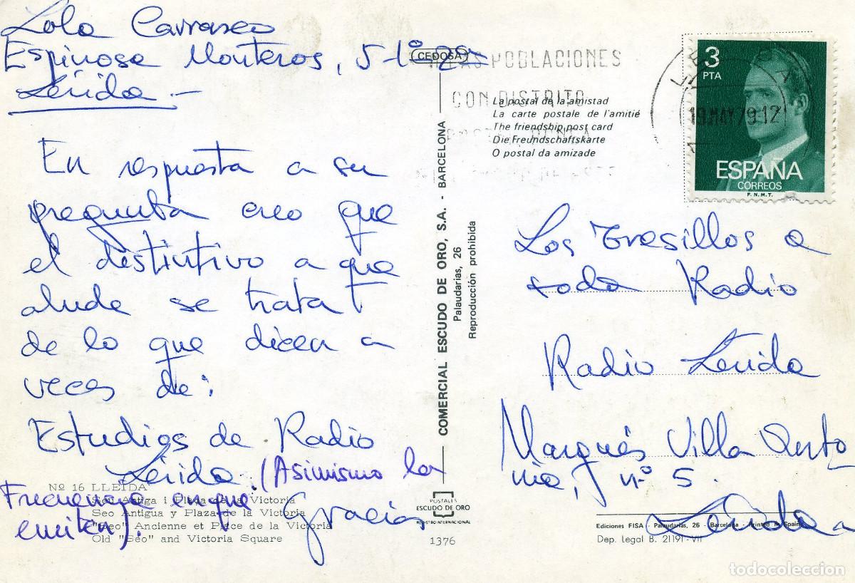 Postales: LLEIDA - SEO ANTIGA - Foto 2