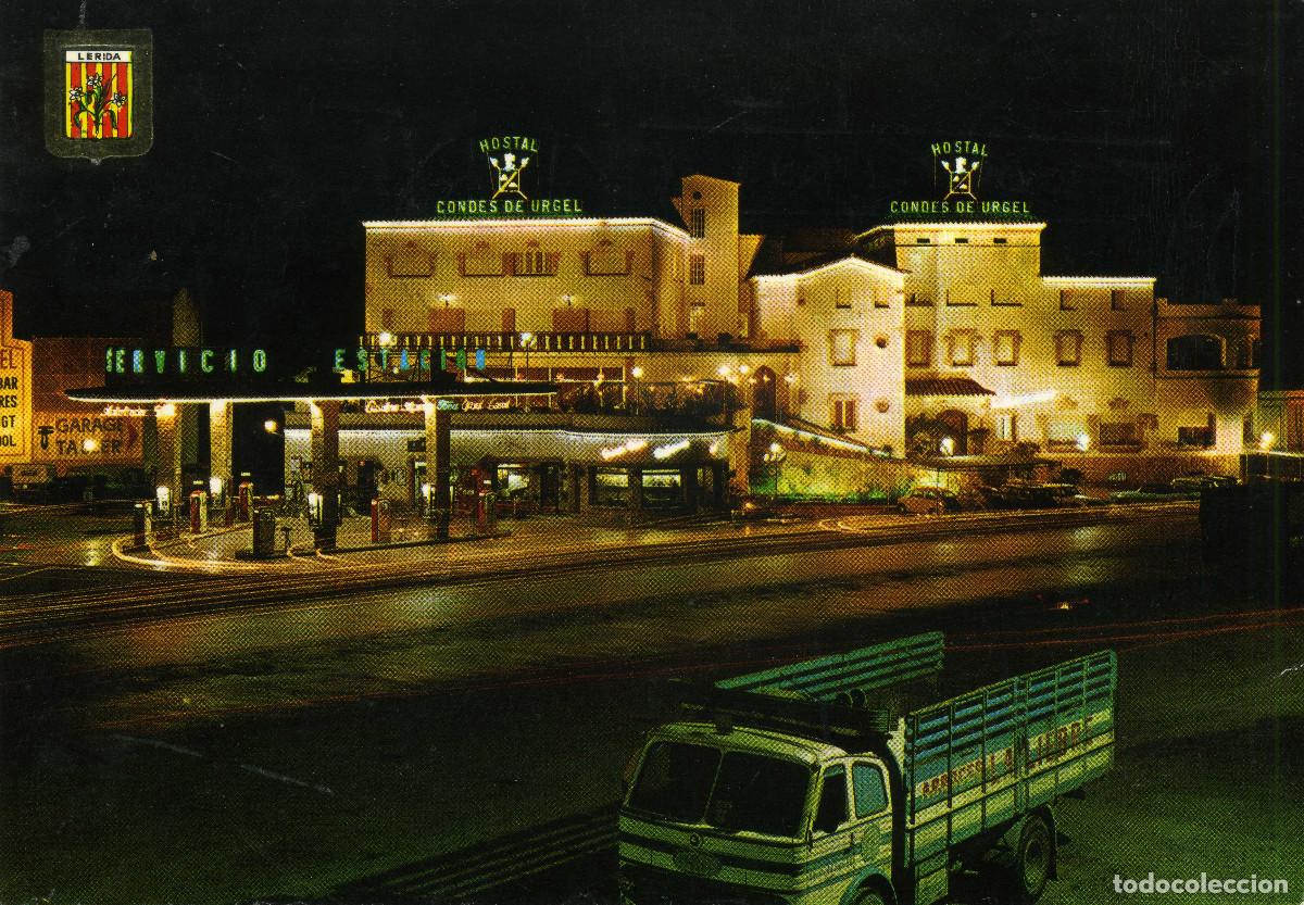 Postales: LLEIDA - HOSTAL CONDES D&acute;URGELL - Foto 1