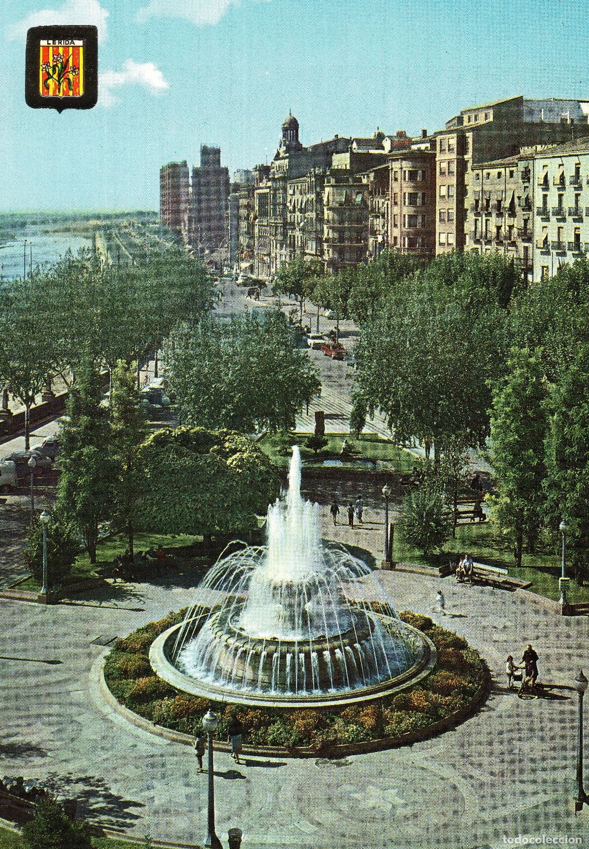 Postales: LLEIDA - PLA&Ccedil;A DE LA PAU - Foto 1