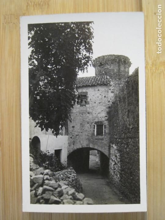 Cartes Postales: TOSSA DE MAR-TORRE DEL RELLOTGE-FOTOGRAFICA-POSTAL ANTIGUA-(102.646)