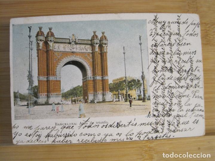 Cartes Postales: BARCELONA-ARCO DE TRIUNFO-REVERSO SIN DIVIDIR-POSTAL ANTIGUA-(102.664)