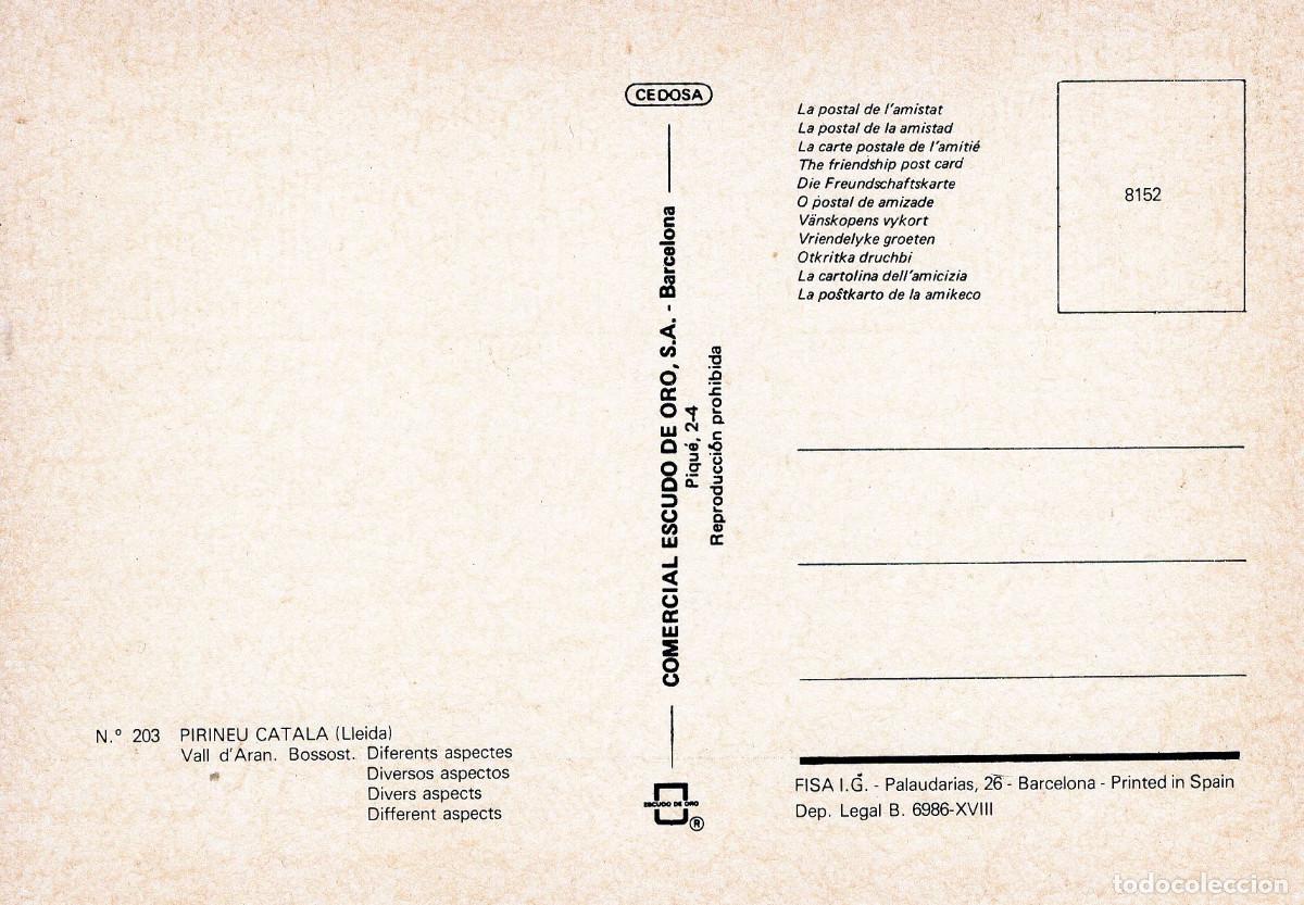 Postales: BOSSOST - DIFERENTS ASPECTES - Foto 2