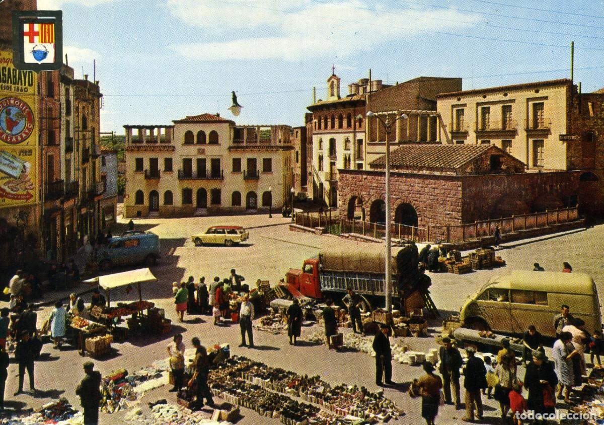 Postales: CALDAS DE MONTBUY - MERCADO