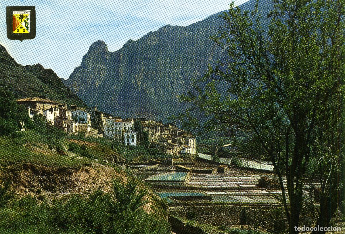 Cartes Postales: GERRI DE LA SAL - VISTA GENERAL Y SALINES