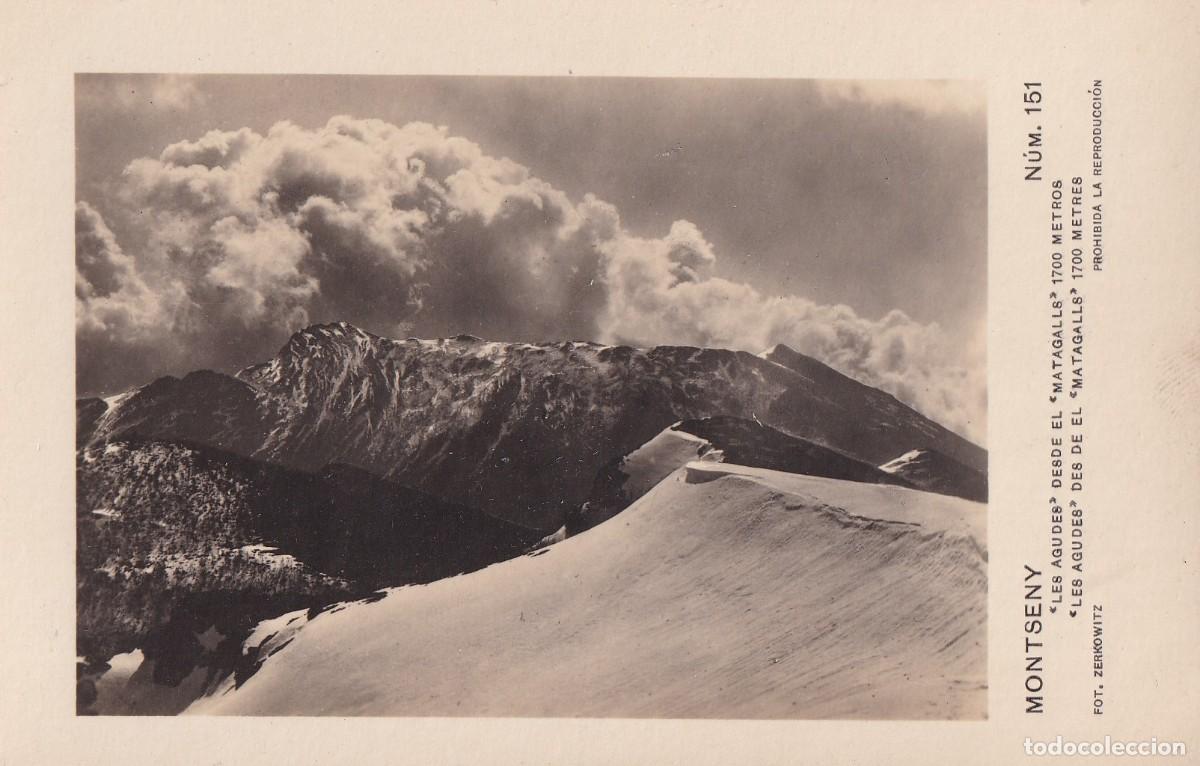 Postales: MONTSENY - SANT MAR&Ccedil;AL. LES AGUDES DESDE EL MATAGALLS