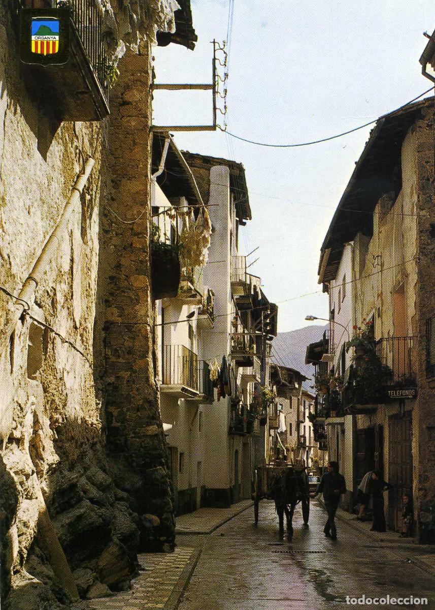 Postales: ORGANYA - CARRER ARRABAL - Foto 1