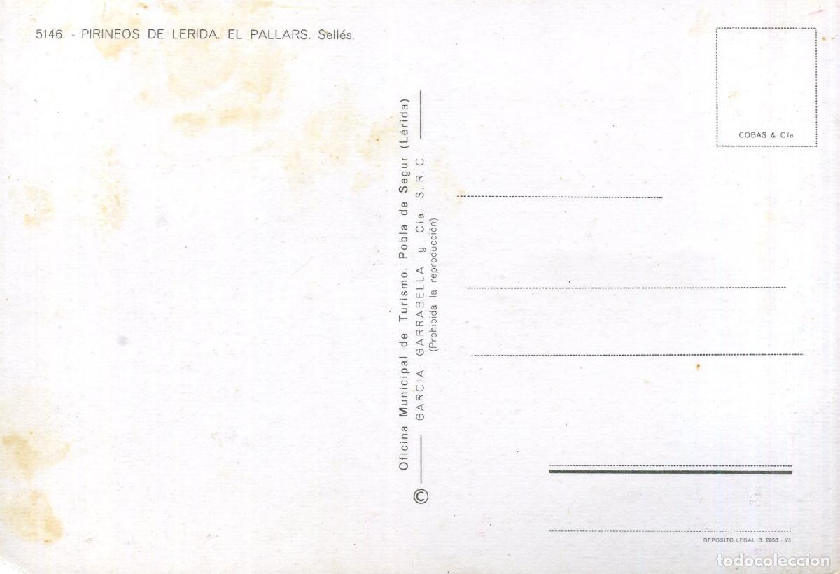Postales: SELL&Eacute;S - EL PALLARS - Foto 2