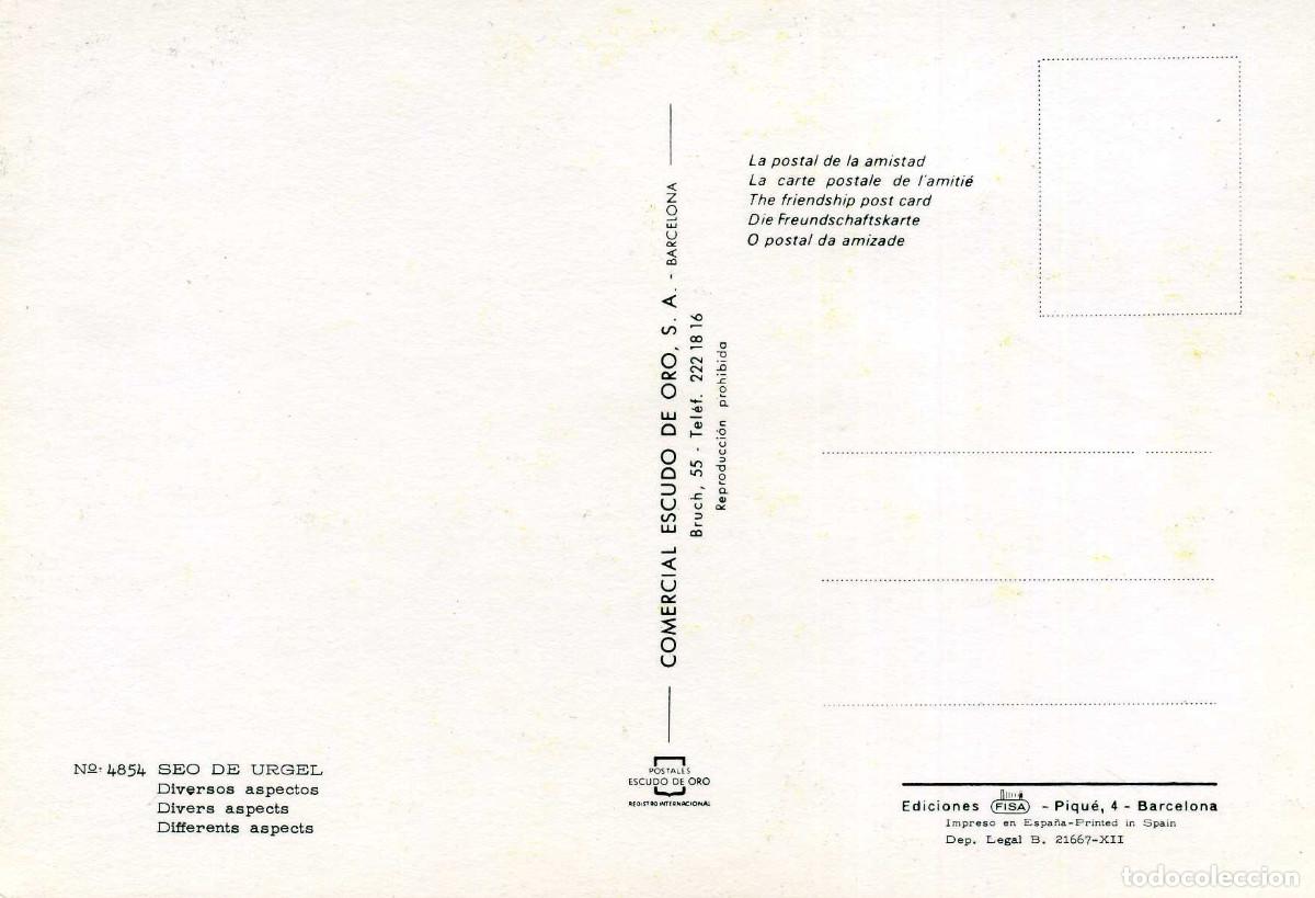 Postales: SEO DE URGELL - DIVERSOS ASPECTOS - Foto 2