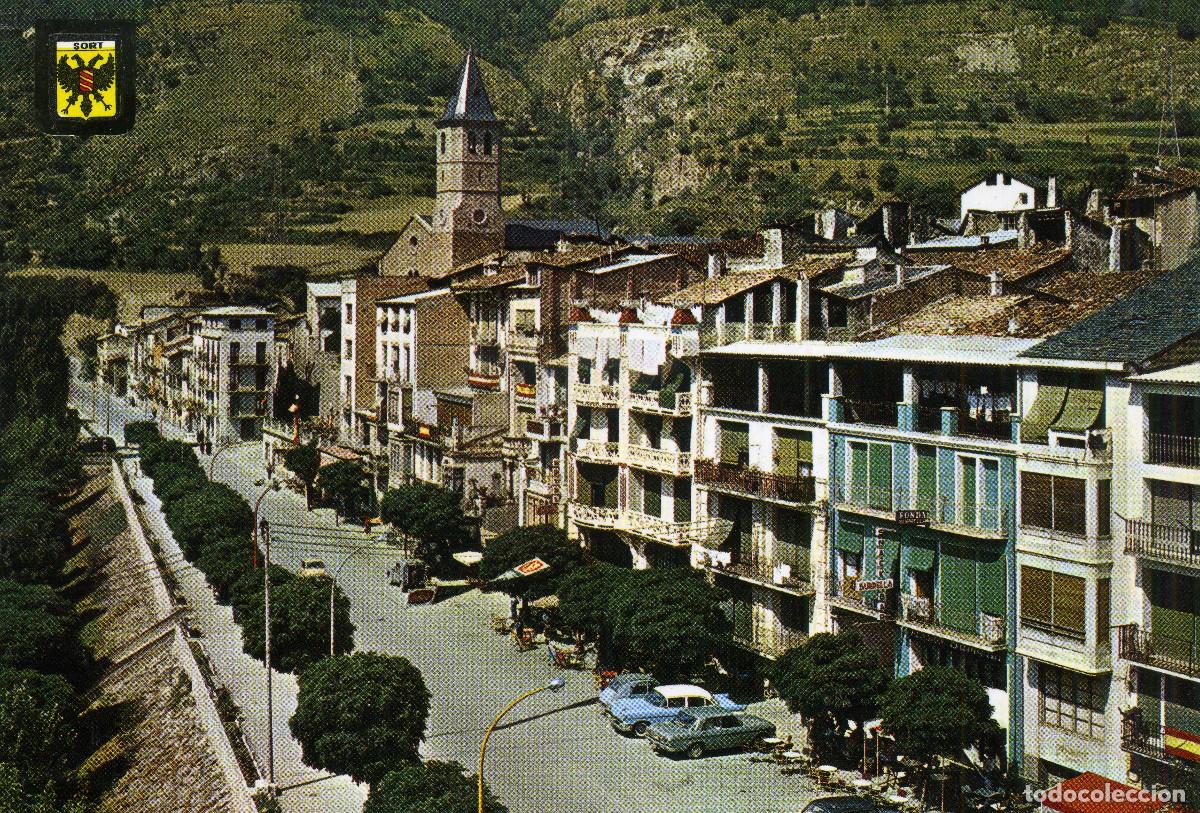 Postales: SORT - AVDA. CONDES DEL PALLARS - Foto 1