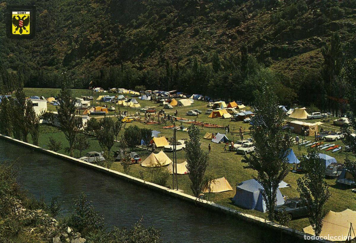 Postales: SORT - CAMPING NOGUERA PALLERESA
